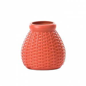 Пластиковая ваза для цветов "Нектара" / 7 x 6 x 14 см