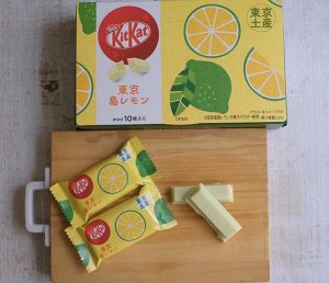 KitkKat Tokyo Island Lemon 15g - Коллекционный КитКат Айленд Лимон. 1шт