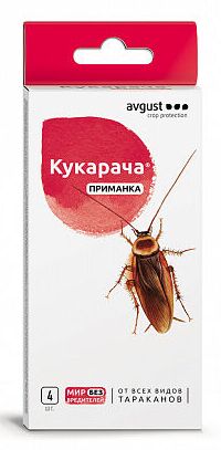 Кукарача приманка от тараканов 4шт.х 1,5г
