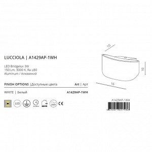 Бра Arte Lucciola Уценка