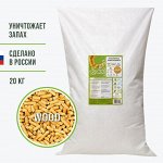 Смываемый комкующийся наполнитель TOFU КОМОК с запахом дерева, 55л./20 кг.