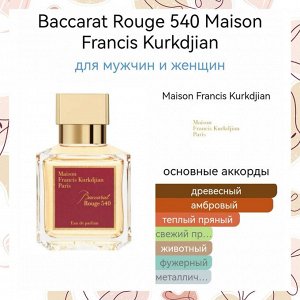 ХИТ! Парфюм Baccarat Rouge 540 Maison Francis Kurkdjian распив флакона