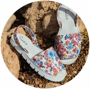 АБАРКАСЫ - ZAPATOS ZAPATOS · 2364-flores-rojo 9