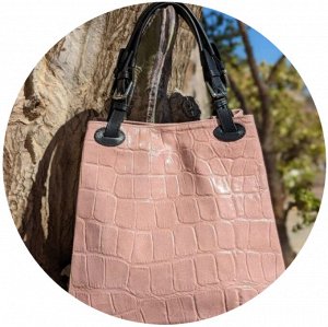 Сумка-шоппер PELLE-1200 СОСО (770) РОЗОВЫЙ