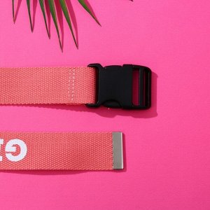 Ремень женский Girl Boss: текстиль, 113 см