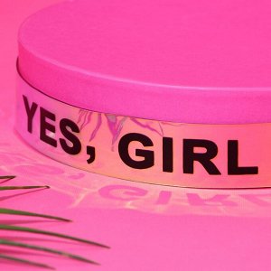 Ремень женский голография "YES GIRL"