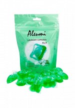 Aleumi Жидкое средство для стирки в капсулах 3в1, 1 камера 8гр, FREESIA, 10шт