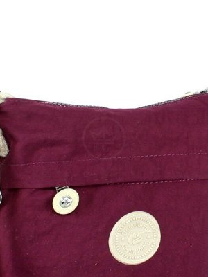 Сумка женская текстиль CF-6257,  1отд,  плечевой ремень,  фиолетовый 254445