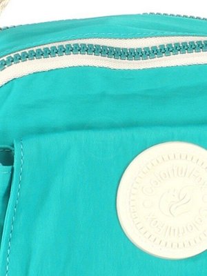 Сумка женская текстиль CF-6258,  2отд,  плечевой ремень,  бирюзовый 254362