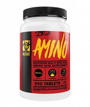 Аминокислоты MUTANT Amino 1000мг - 600 таб