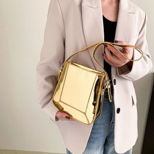 Женская сумка-планшет на плечо, экокожа