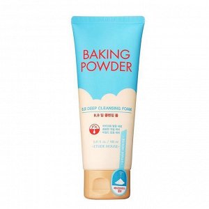 Etude House Очищающая пенка для снятия ББ-крема Baking Powder B.b Deep Cleansing Foam, 160 гр