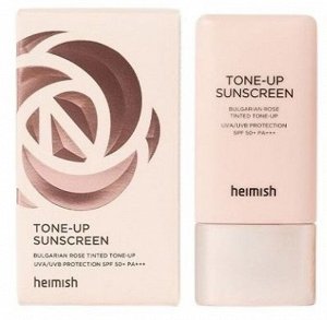Heimish Bulgarian Rose Tone-up Sunscreen SPF 50+ PA+++ Солнцезащитный тонирующий праймер с розой