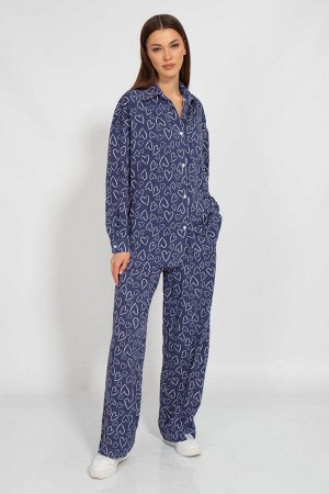 Костюм Костюм Kivviwear 3126312705 синий 
Состав: Вискоза-100%;
Сезон: Лето
Рост: 170

Костюм из штапеля, состоит из брюк и рубашки - это легкая и прохладная одежда для летнего сезона. Штапель - это 