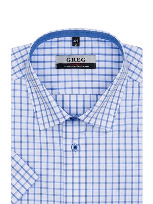 Сорочка мужская короткий рукав GREG 125/209/3031/Z/1