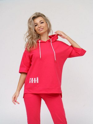 Костюм женский с брюками "Малина"