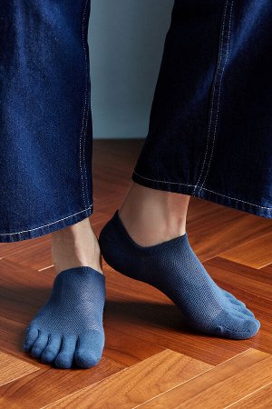 Мужские носки с пальчиками, цвет зеленый