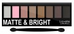LavelleCollection тени для век 8-ми цветные MATTE&amp;BRIGHT тон 01