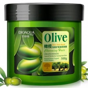 Bioaqua маска д/волос норм.гидро-липидн.баланс д/сух.вол. экст.оливы 500гр. банка 1шт / 36шт / BQY0030 / 957706,780030