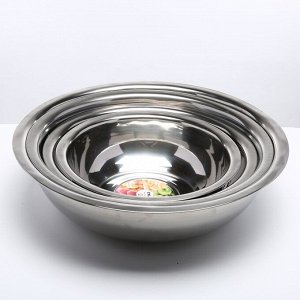 Миска глубокая из нержавеющей стали, диаметр 35 см "Bowl"