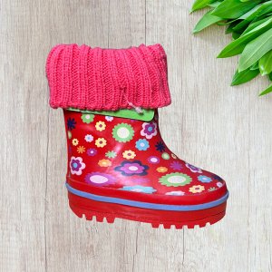 Сапоги резиновые c утеплением
