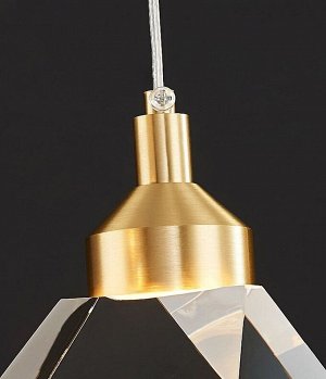 Lampsshop Подвесной светильник Gold diamond