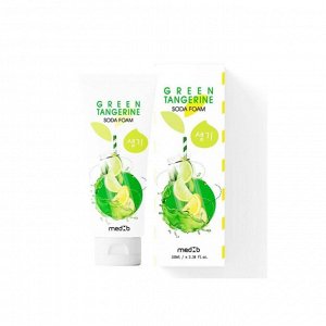 MedB Пенка для умывания Soda с зеленым Мандарином. Ю. Корея, 100г. Green Tangerine Soda Foam