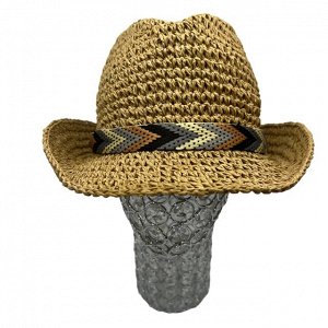 Шляпа Соломенная Федора считается универсальной моделью, которая подойдет как девушкам различной внешности, так и брутальным мужчинам. Данная шляпка сохраняет устойчивую форму. Внутри шляпы вшита лобн