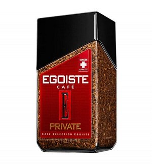 Кофе "EGOISTE" Private 100гр*9 freeze jar, шт