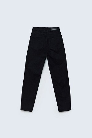 Черные женские джинсы узкого кроя Mom 01465450