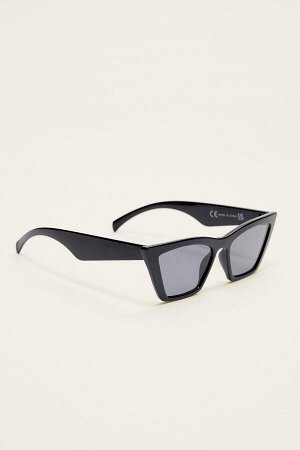 Квадратные солнцезащитные очки «кошачий глаз» с эпоксидной смолой 00664403