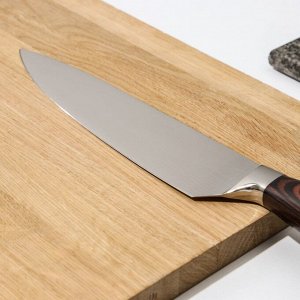 Нож Veral, шеф, 20,5 см, дамасская сталь