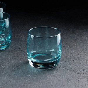 Набор стаканов «Бирюза», стеклянный, 300 мл, набор 6 шт