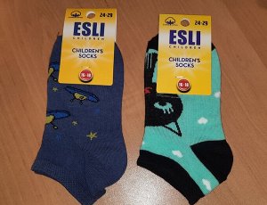 ESLI 30-58 Носки детские  короткие с рисунками