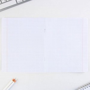 Тетрадь в клетку 12 листов А5, на скрепке ArtFox study, 5 видов МИКС, белизна 96%
