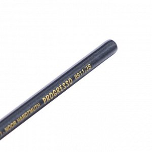 Набор карандашей цельнографитовых в лаке Koh-I-Noor PROGRESSO 8911, 2В, 12 штук в наборе