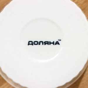 Рамекин из жаропрочной керамики Доляна «Классика», 140 мл, 7,5х3,5 см, цвет белый