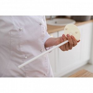 Палочки-дюбели для кондитерских изделий KONFINETTA, набор 8 шт., d=0.9 см, 30 см, пластик, белые