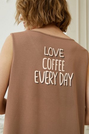 Женская ночная сорочка Mia Cara AW21WJ344 Morning Coffee