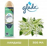 Освежитель воздуха Glade 5в1 ландыш 300 мл 1/12