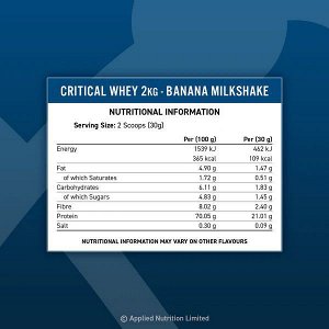 Протеин Applied Nutrition CRITICAL WHEY - 0,9 кг