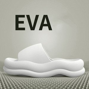 Шлепанцы женские EVA - для бассейна и отдыха, белые