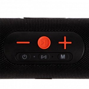 Портативная колонка Maxvi PS-03, 5 вт, 1500 мАч, FM, microSD, USB, AUX, черная