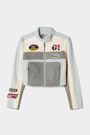 Куртка Racer из искусственной кожи 03304109
