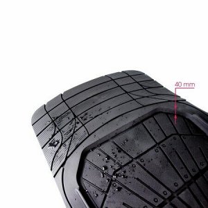 Коврики а/м CARFORT "Rovers 1" термопласт NBR, к-т 2шт. Black передний