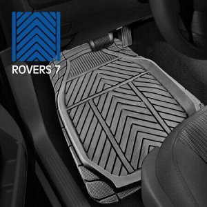 Коврики а/м CARFORT "Rovers 7" термопласт NBR, к-т 2шт. Grey передний
