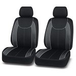 Чехлы AUTOPREMIER ESCADA, Передние, Полиэстер+карбон, 5 предм., черный/серый
