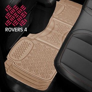 Коврик а/м CARFORT "Rovers 4" термопласт NBR, к-т 1шт. Beige задний