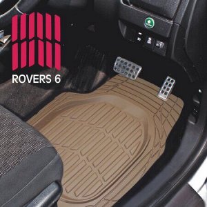 Коврики а/м CARFORT "Rovers 6" термопласт NBR, к-т 4шт. Beige
