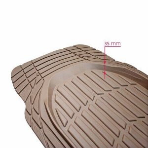 Коврики а/м CARFORT "Rovers 6" термопласт NBR, к-т 4шт. Beige